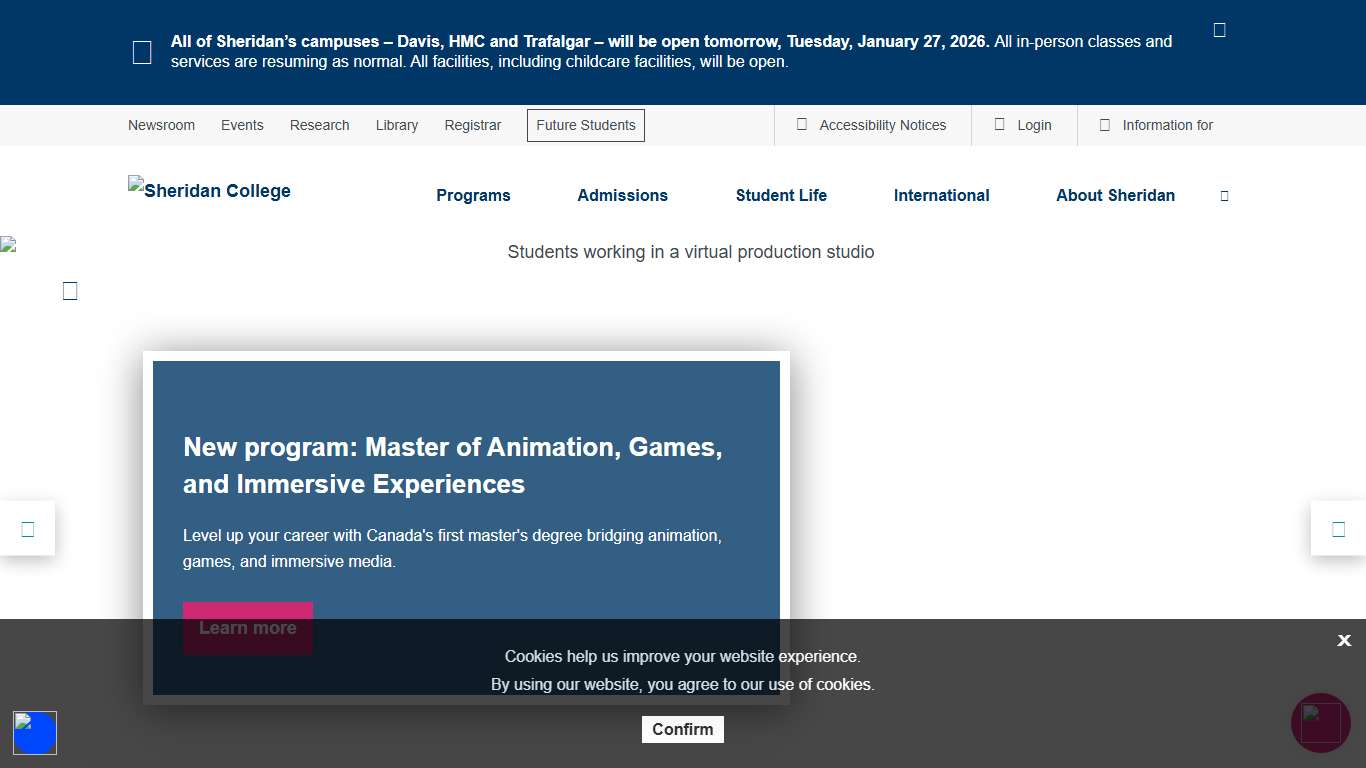 Home Sheridan College